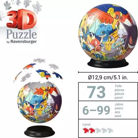 3D Puzzle Ball Pokémon