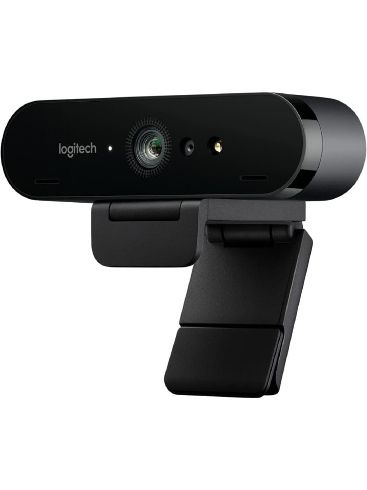 Logitech Webcam BRIO Kristallklare Videokonferenzen in 4K mit intelligenter in Schwarz günstig kaufen onesize