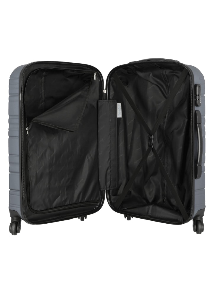 Check.In Paradise 4 Rollen Kofferset 3-teilig in silber günstig kaufen onesize