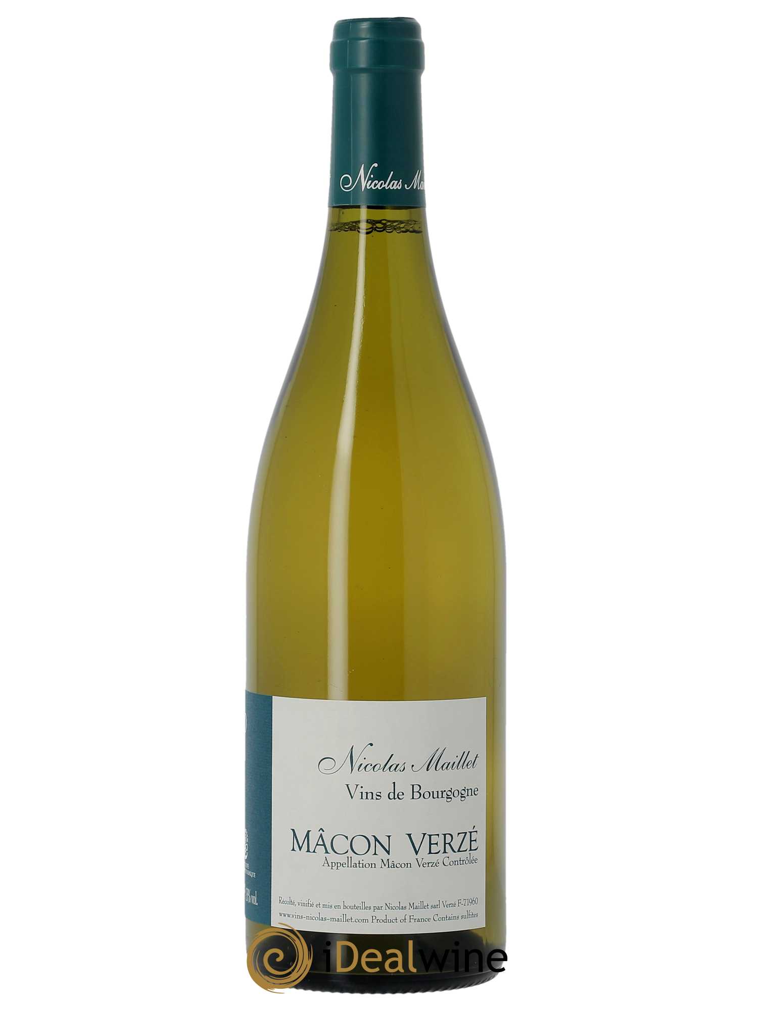 Mâcon-Verzé Nicolas Maillet  2020 - Lot de 1 Bouteille