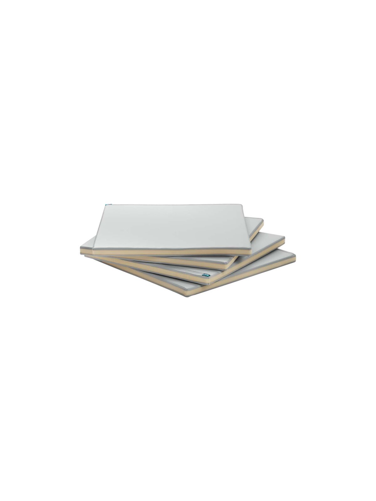 Spielmatte Jumper, 4er Set, grau  4x  70x70cm