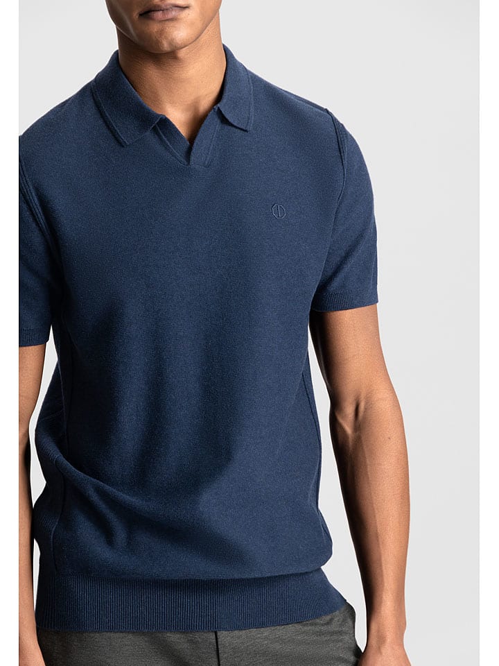 DSTREZZED Poloshirt in Dunkelblau günstig kaufen