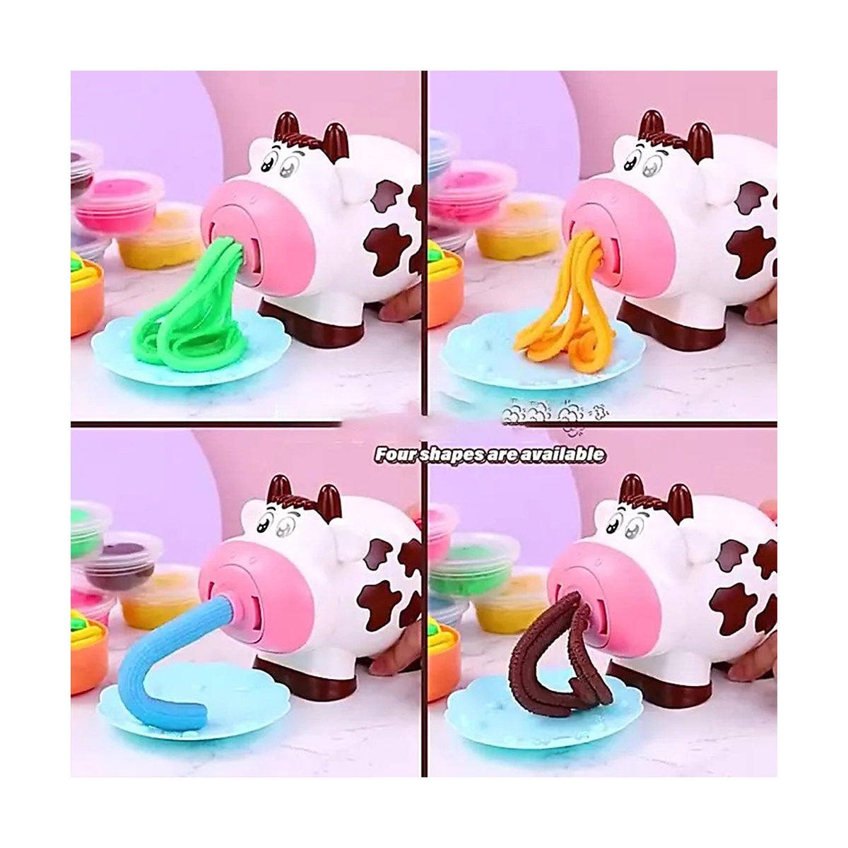 Knete Zubehör Nudel-Spielset und Eiscreme-Maschine für Kinder