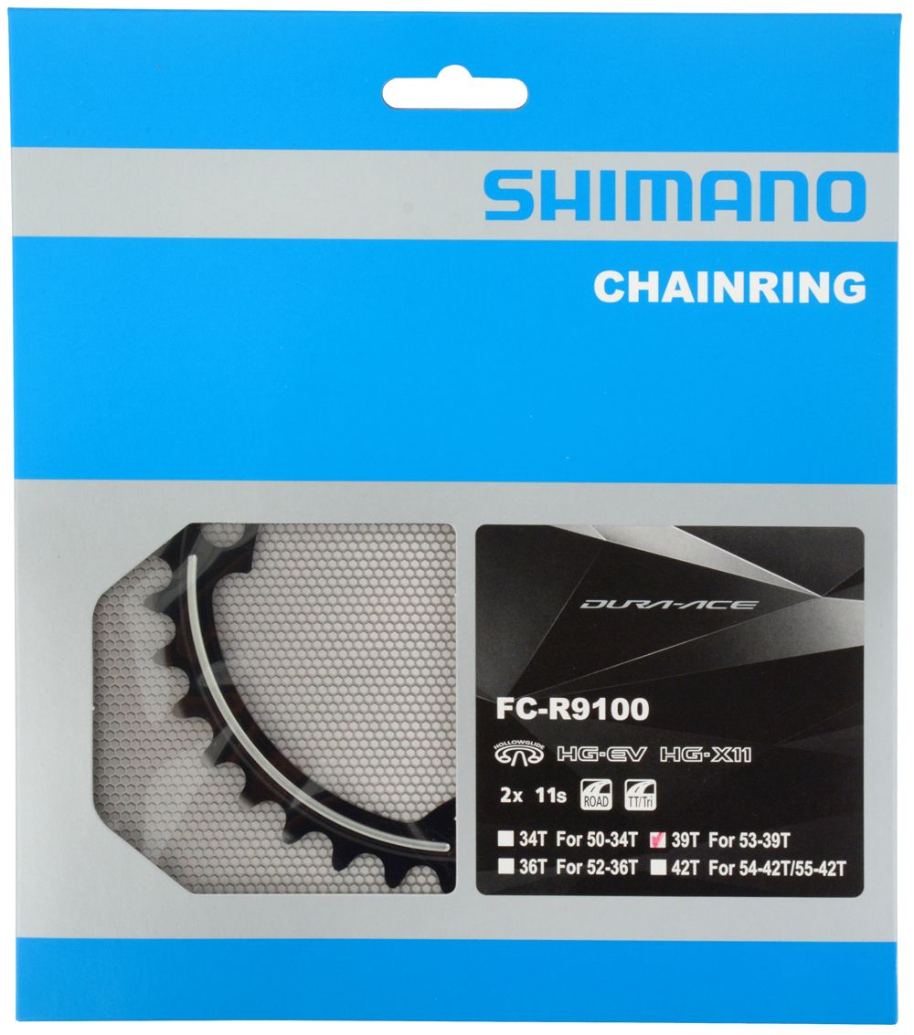 Shimano DURA ACE Kettenblatt für FC-R9100 53/39 Zähne kaufen | Bike-Discount