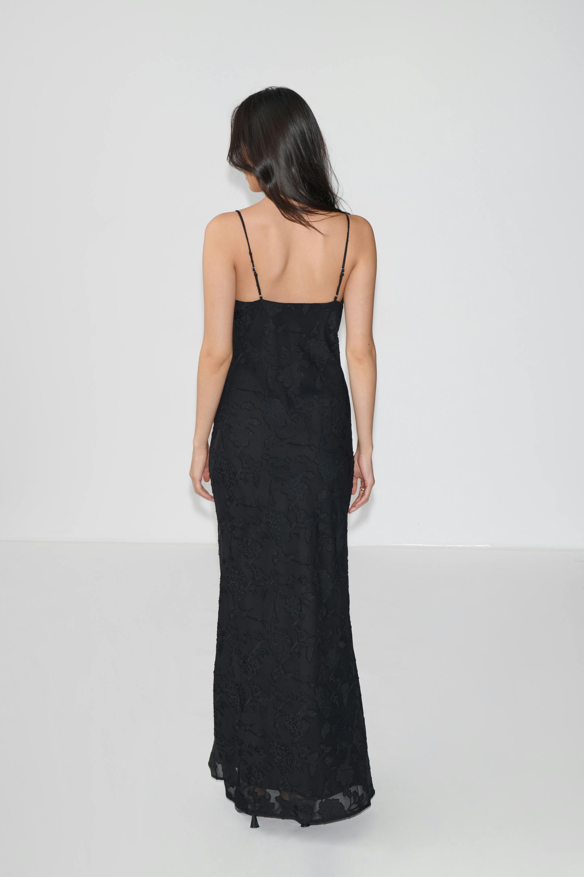 Cowl neck dress