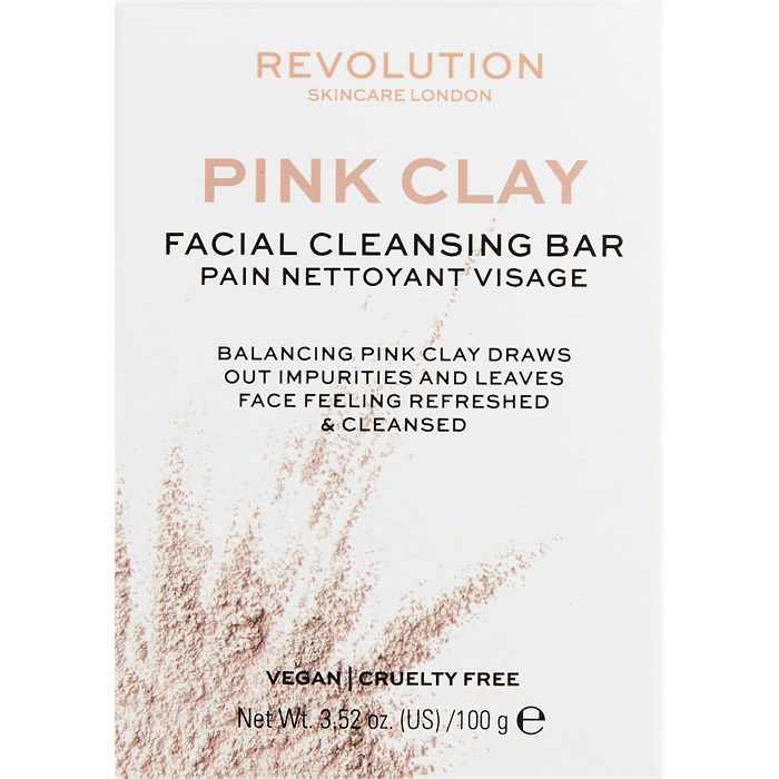 Pink Clay Balancing Facial Cleansing Bar