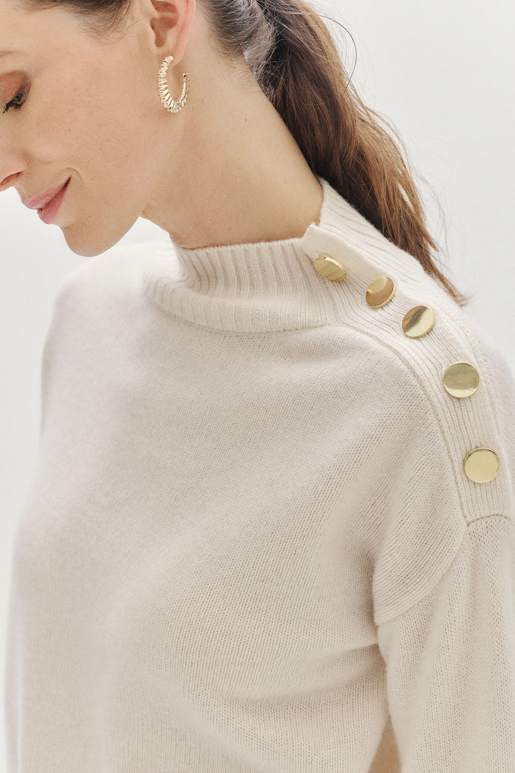 pull martin ivoire femme