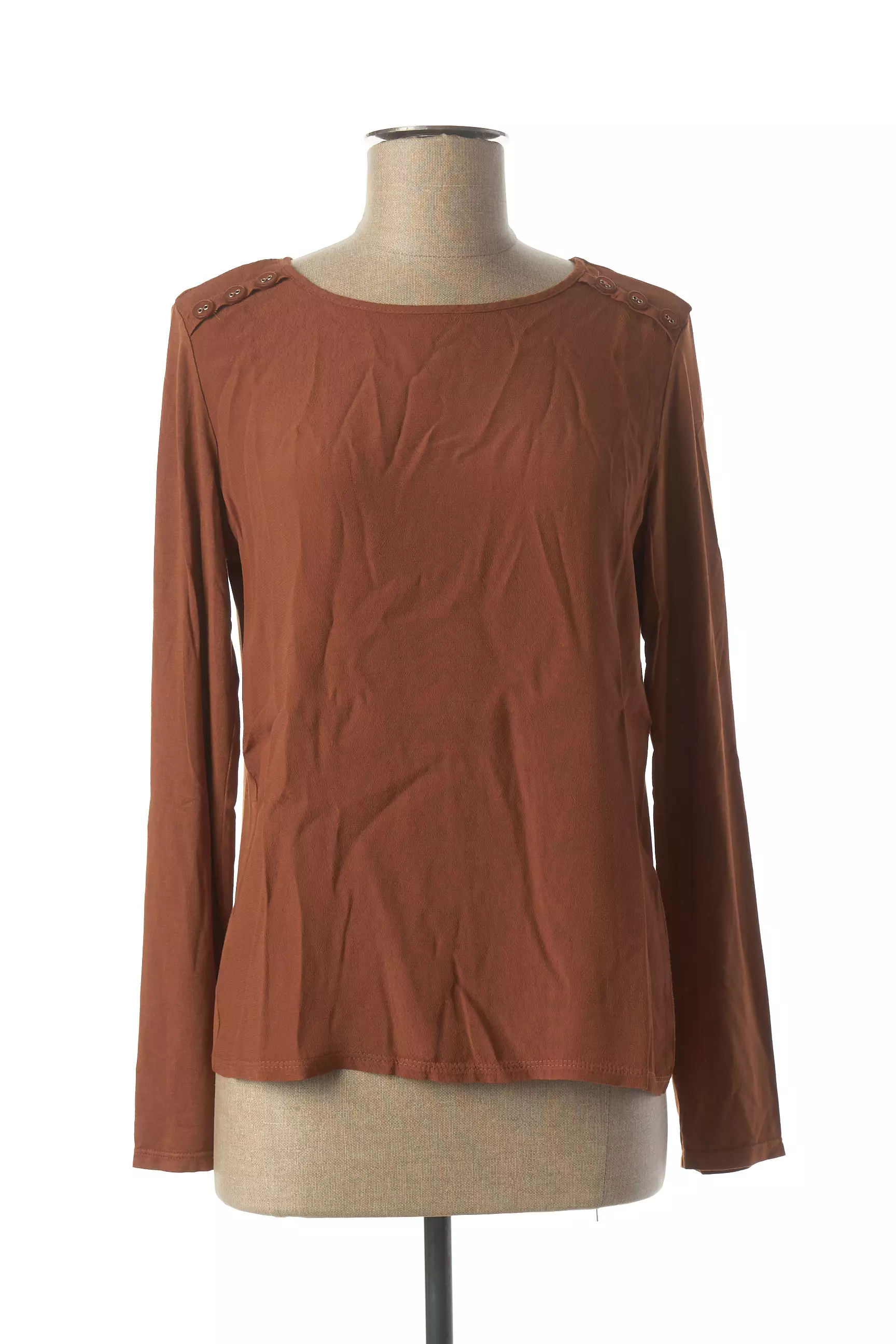 La Fee Maraboutee Tshirts Femme couleur marron