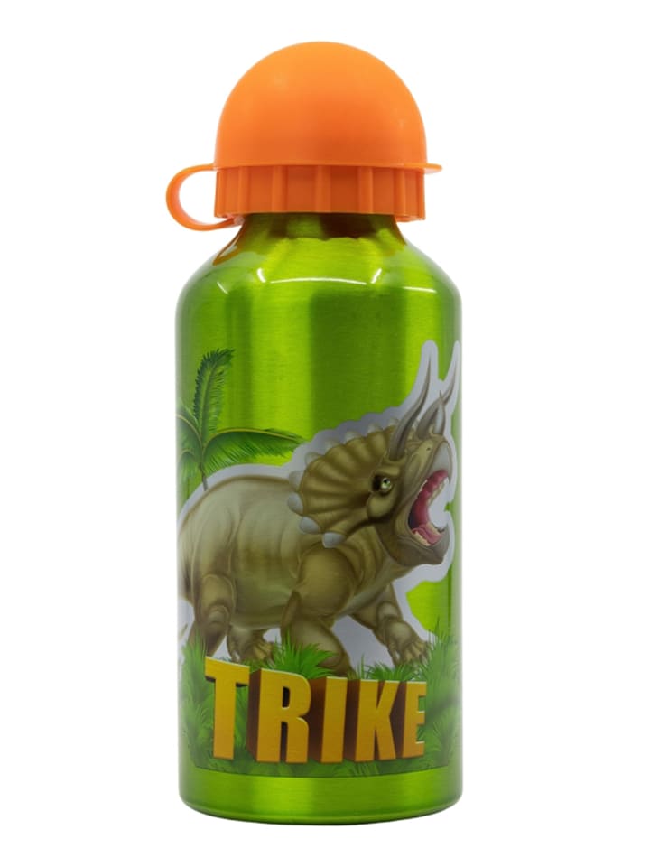 Yuhu.kids 2tlg. Set: Trinkflasche und Brotdose Dinosaurier T-Rex in Mehrfarbig günstig kaufen onesize