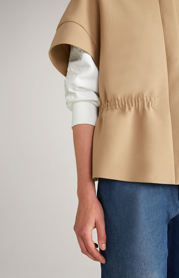 Cape-Blazer in Beige