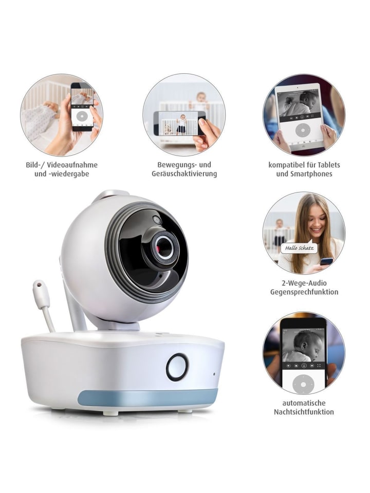 Reer IP BabyCam Move Smart-Babyphone in Weiß ab 0 Monate günstig kaufen onesize