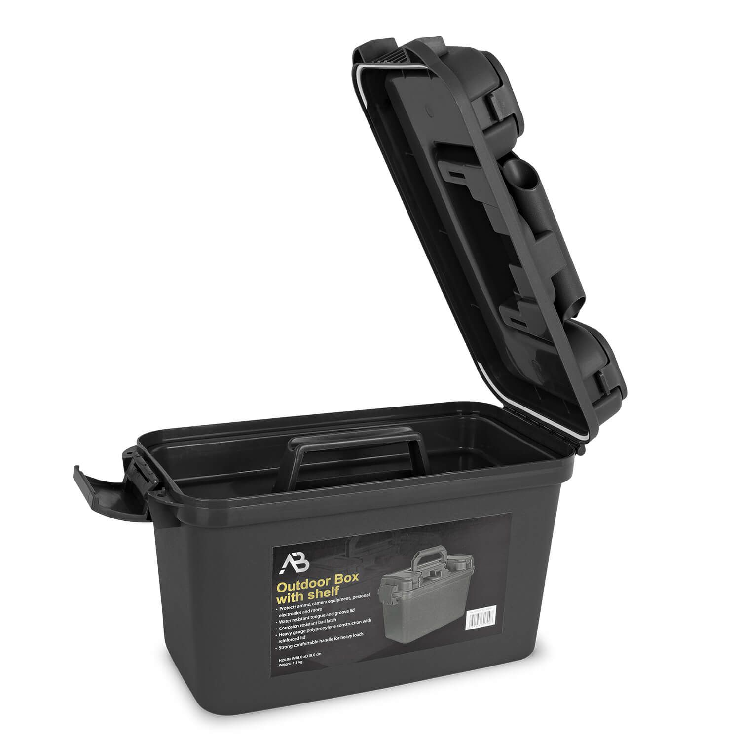 Outdoor Box mit Klapplade