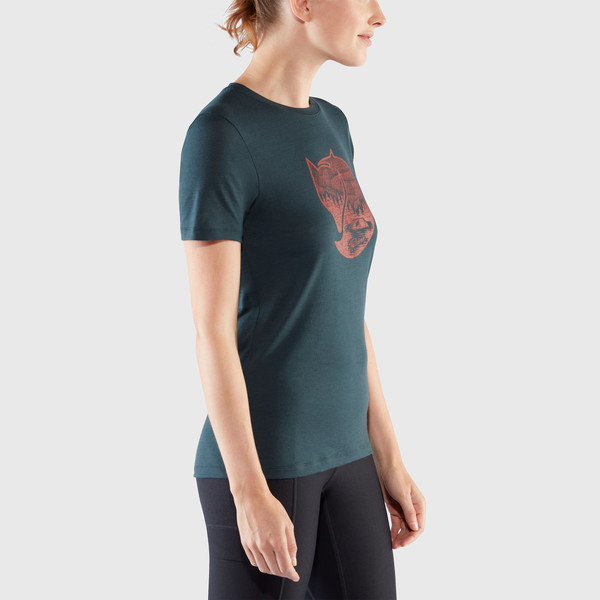 ABISKO WOOL FOX SS W Damen - Funktionsshirt