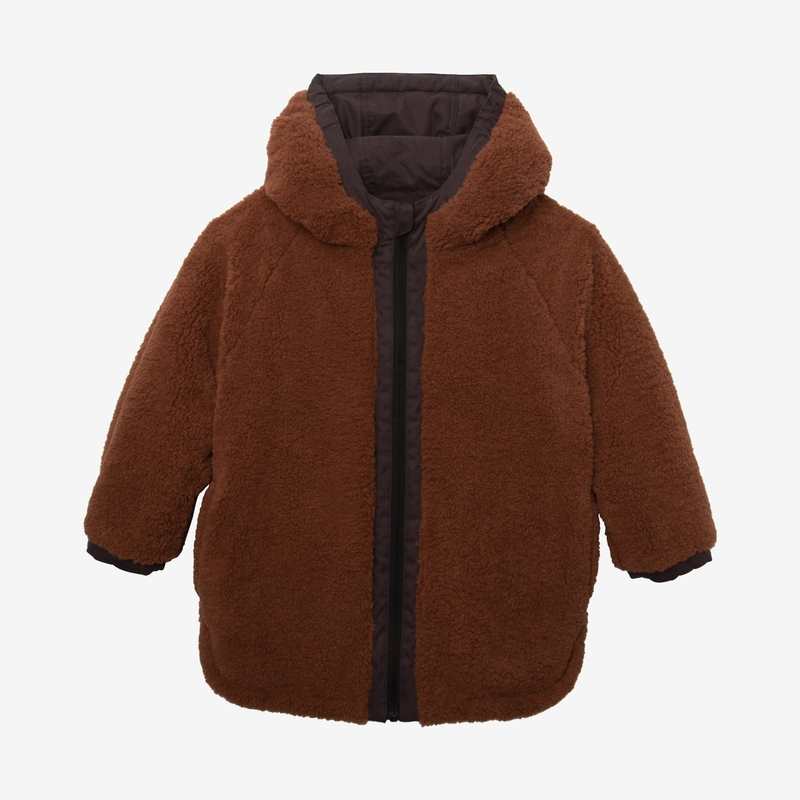 Parka fille fourrée noire Catimini