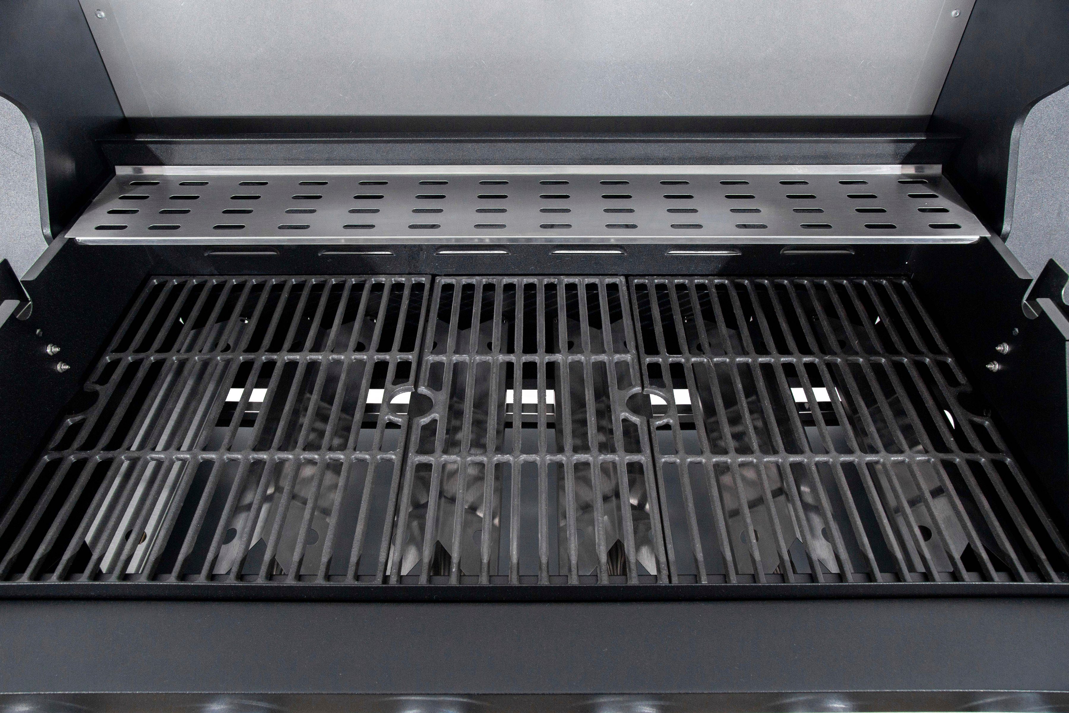 KONIFERA Gasgrill Montreal XL, BxTxH: 141x47,5x114, 6 Haupt-, 1 Seiten- und 1 Infrarotbrenner