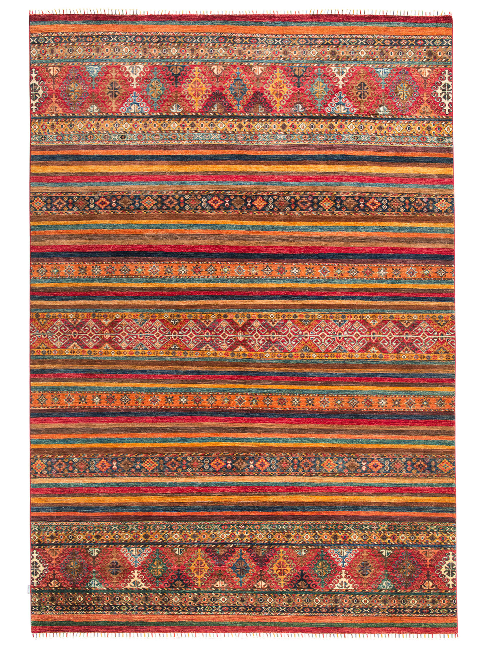 Chobi Schal ca. 211 x 302 cm, Unikat / Einzelstück
