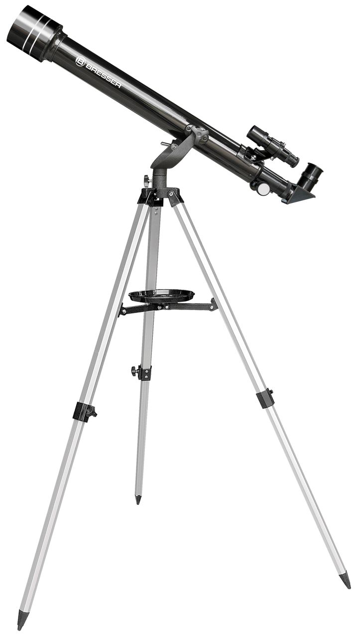 Bresser Arcturus 60/700 AZ - Linsenteleskop mit Hartschalenkoffer