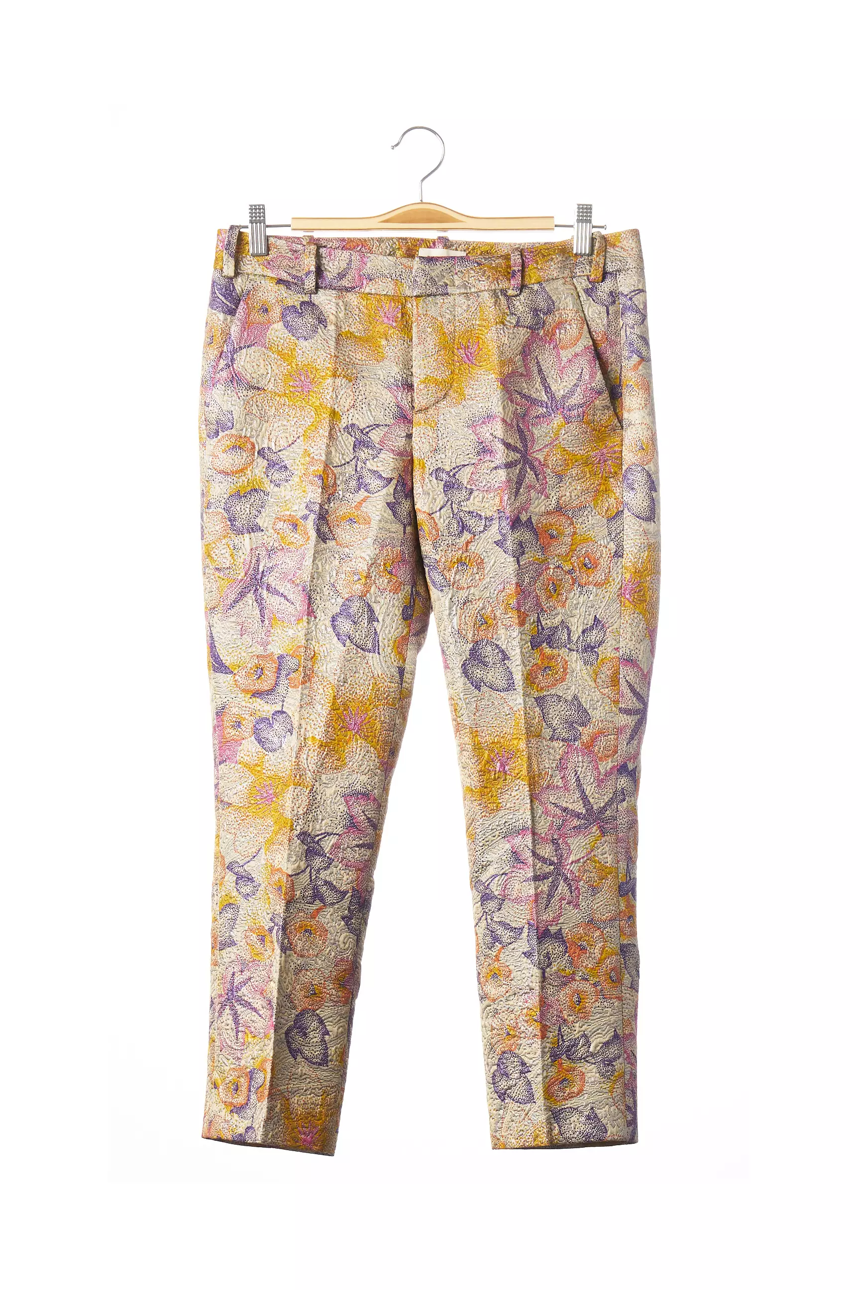 Zadig Voltaire Pantalon7 8 Femme couleur gris