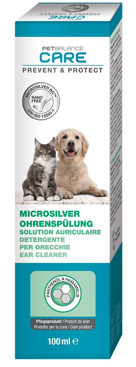 PetBalance Augen- & Ohrenpflege PetBalance MicroSilver Ohrenspülung