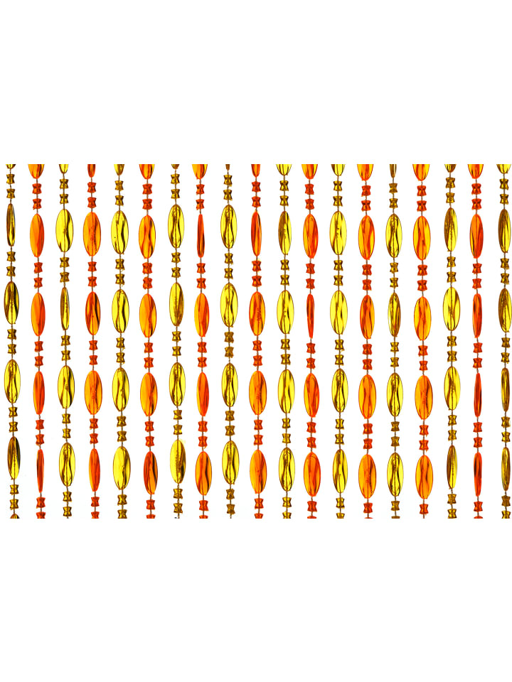 kobolo Vorhang ORANGE in Bunt günstig kaufen onesize