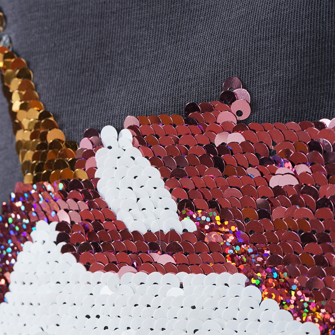 Mädchen T-Shirt mit Wendepailletten