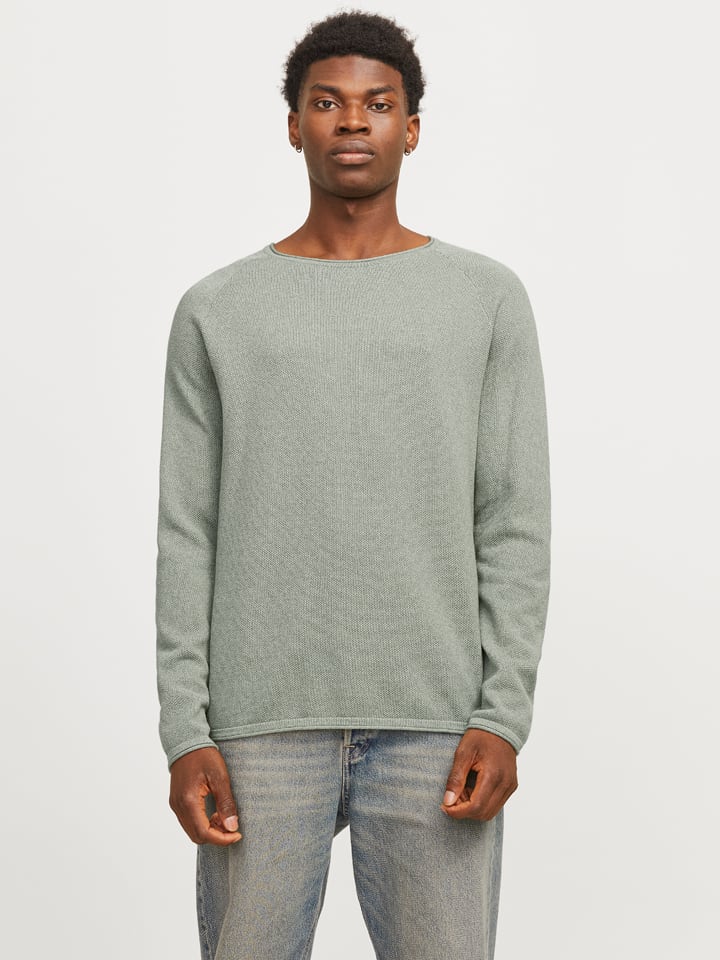 Jack & Jones Pullover in Grau günstig kaufen