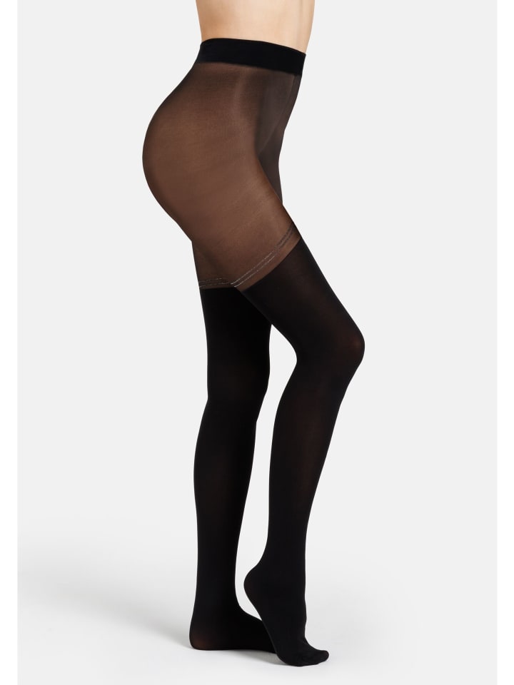 camano Strumpfhose overknee 1er Pack fine fashion 70 Denier in Schwarz günstig kaufen