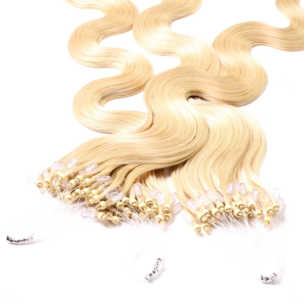 hair2heart Extensions à froid cheveux naturels #22 Blond doré 0.5g extensions