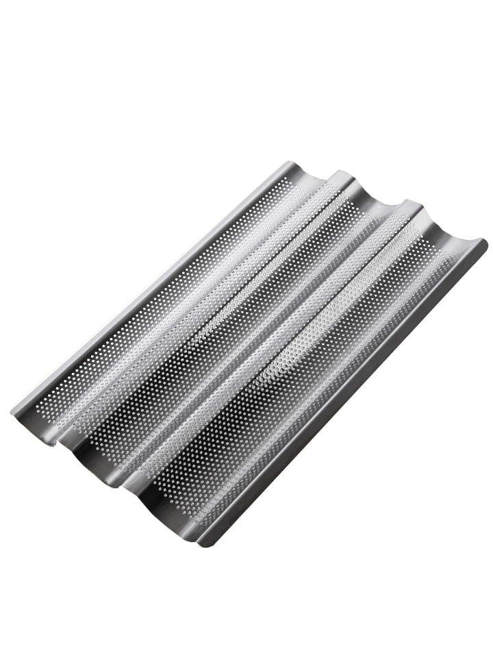 GAUMENKICK Baguetteblech aus Edelstahl in silber - 38cm günstig kaufen onesize