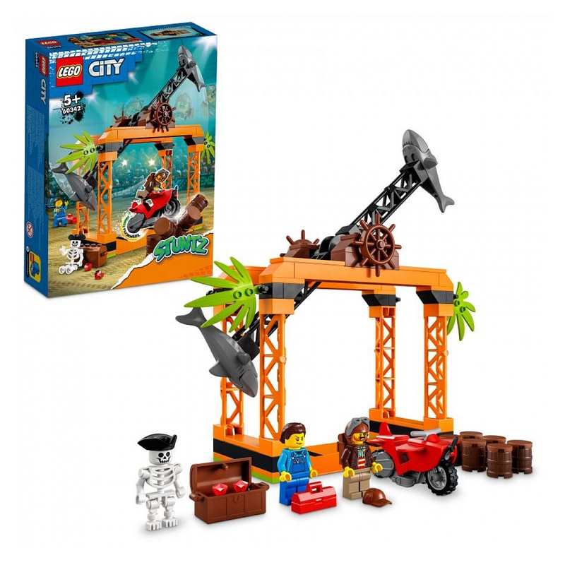 60342 Le défi de cascade : l'attaque des requins LEGO City