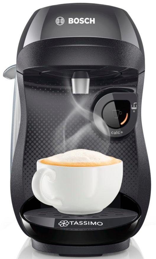 TASSIMO Kapselmaschine HAPPY TAS1002N, 1400 W, vollautomatisch, geeignet für alle Tassen, platzsparend