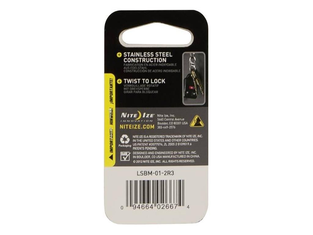 Nite Ize S-Biner Microlock Karabinerhaken