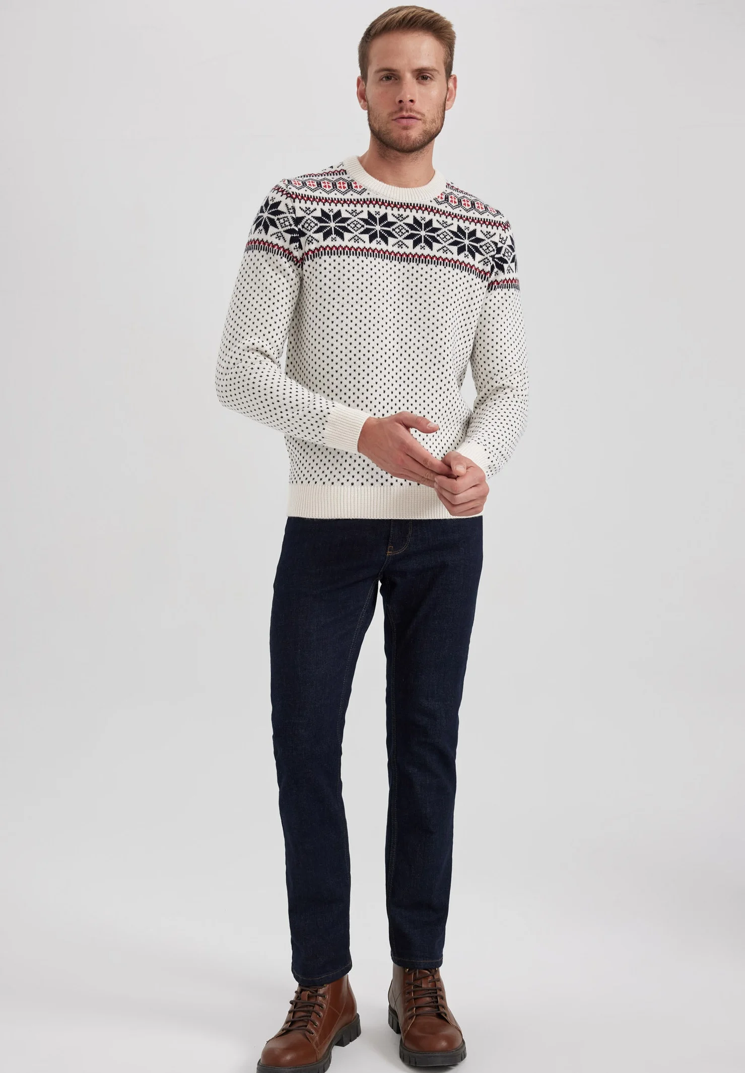 DeFacto STANDART FIT - Jersey de punto