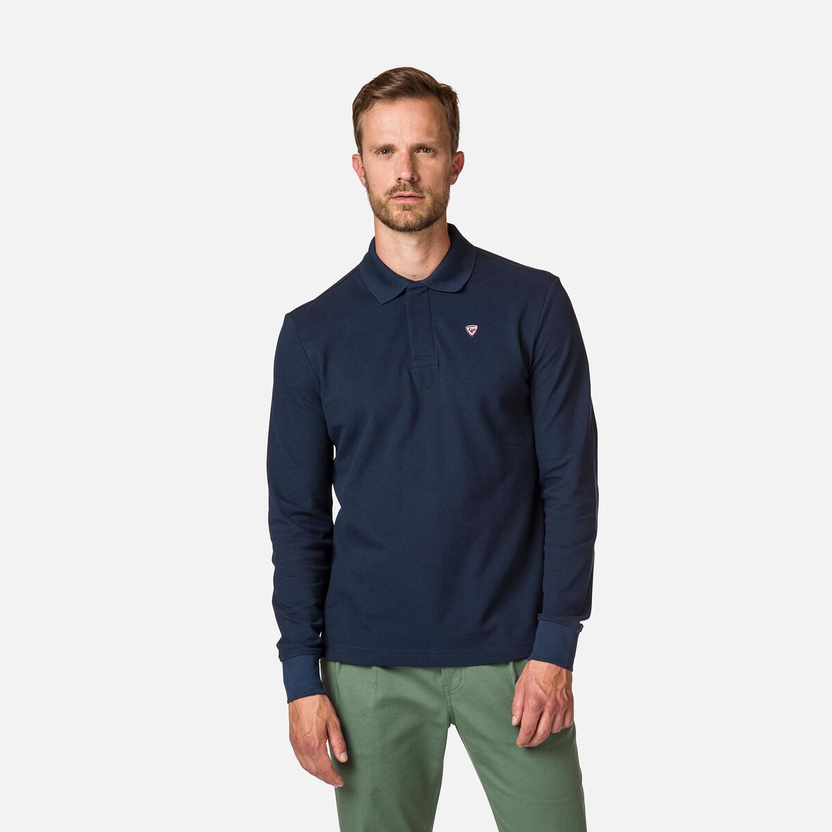 LANGARM-POLOSHIRT FÜR HERREN ROSSI