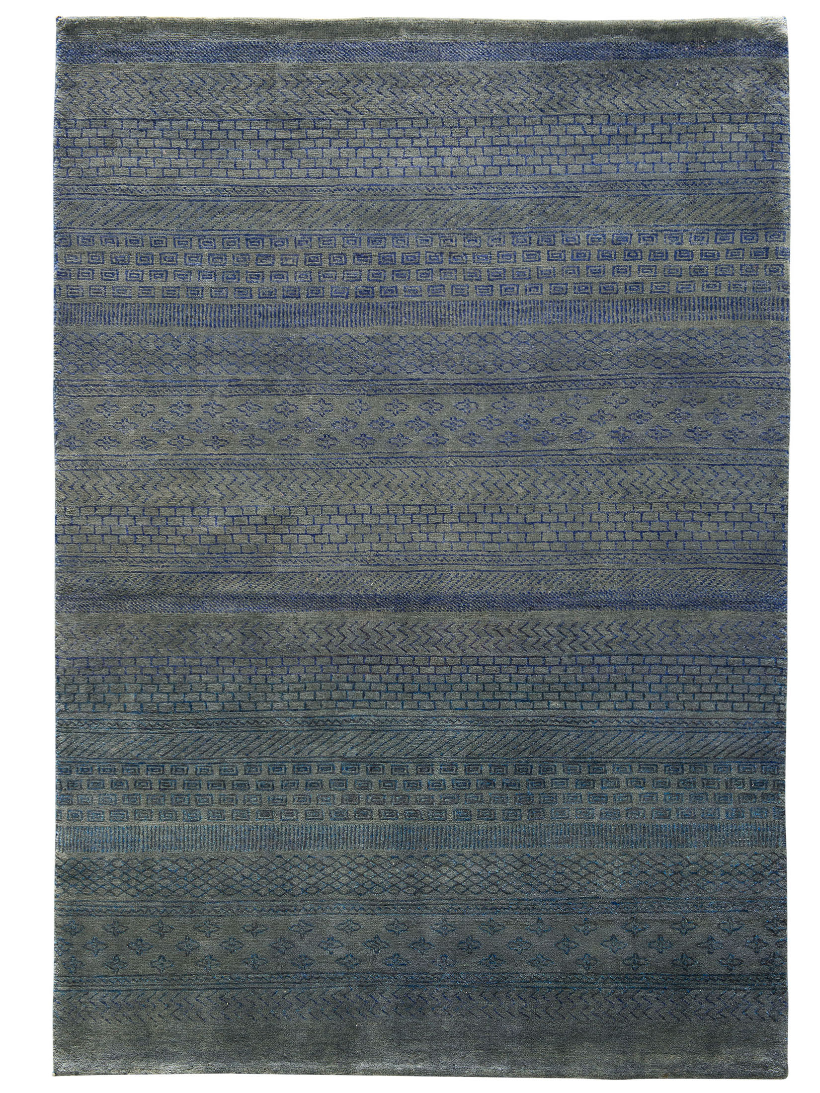 Contemporary Gabbeh ca. 124 x 178 cm, Unikat / Einzelstück