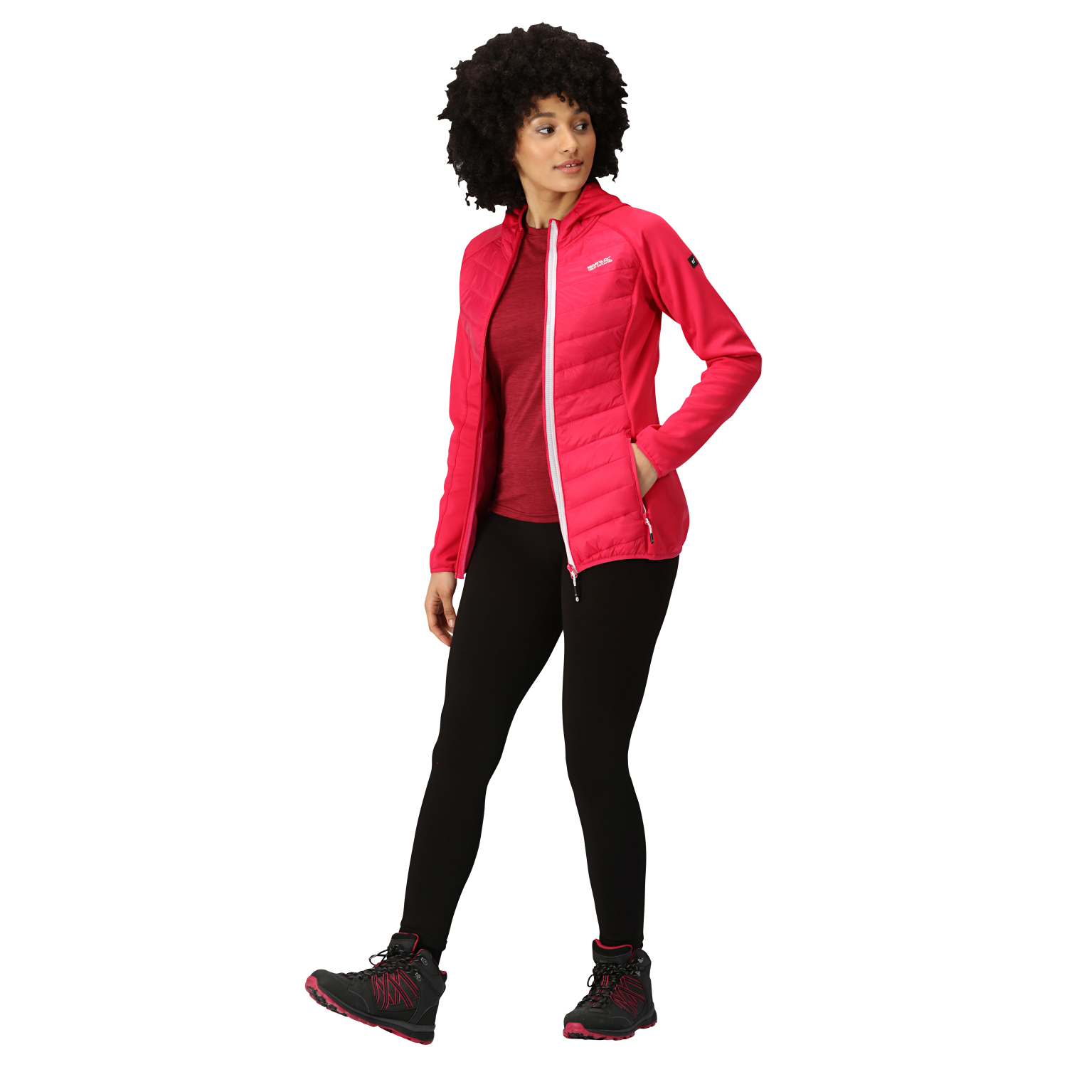 Regatta Damen Jacke Andreson VIII Hybrid (pink)