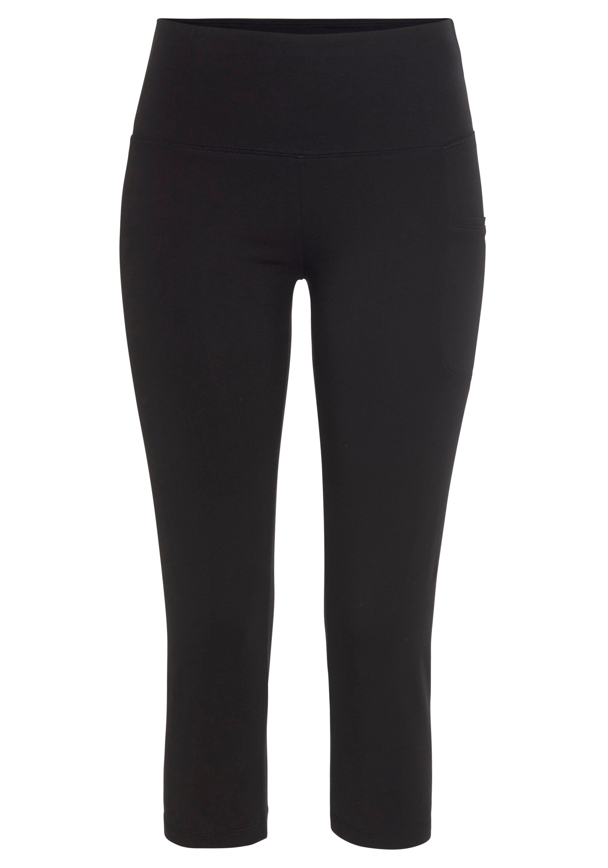 LASCANA ACTIVE 3/4-Leggings mit Handytasche, Loungewear