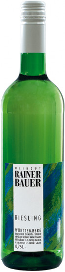 2020 Riesling fruchtig lieblich - Weingut Rainer Bauer
