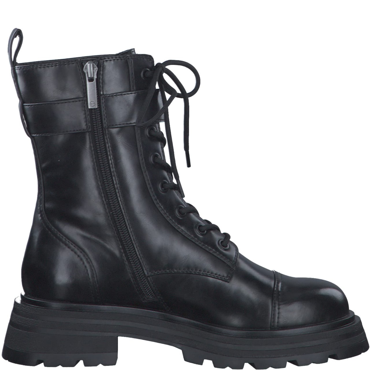 TAMARIS Freizeit Schnürer schwarz Da.-Stiefel