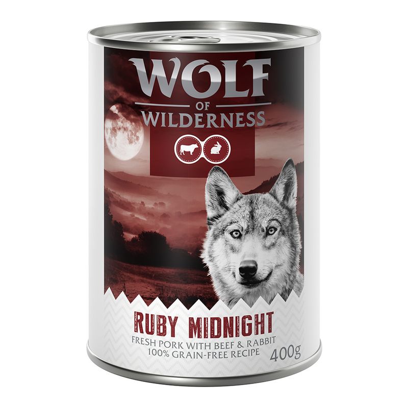 Wolf of Wilderness 'Red Meat' 6 x 400 g