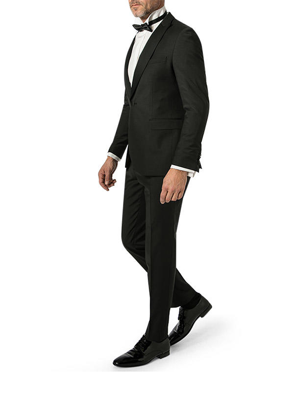 CG, Anzug Pablo-Paco, Slim Fit, Wolle, schwarz