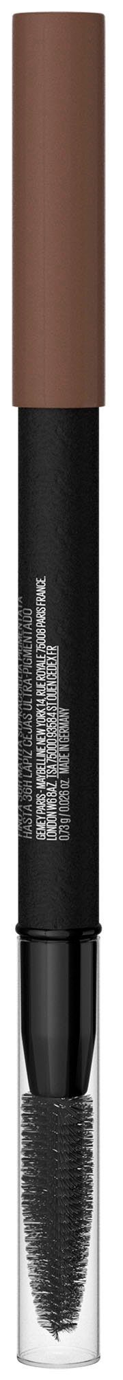 MAYBELLINE NEW YORK Augenbrauen-Stift Tattoo Brow 36H, mit Bürste, wasserfeste Formel, Augen-Make-Up