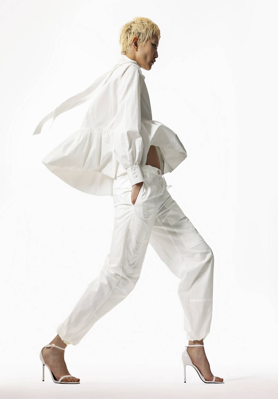 WUNDERKIND X HESSNATUR Bluse aus reiner Bio-Baumwolle
