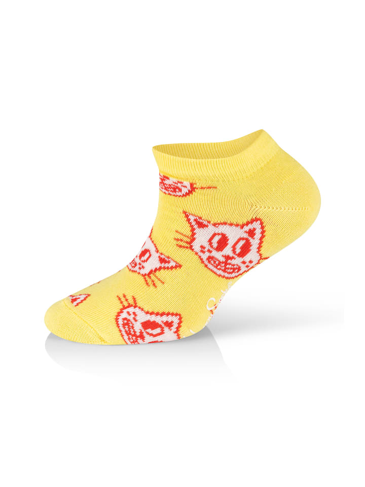 Happy Socks Sneakersocken 4-Pack Kids Low Cat-Dog in multi_coloured günstig kaufen 28-30
