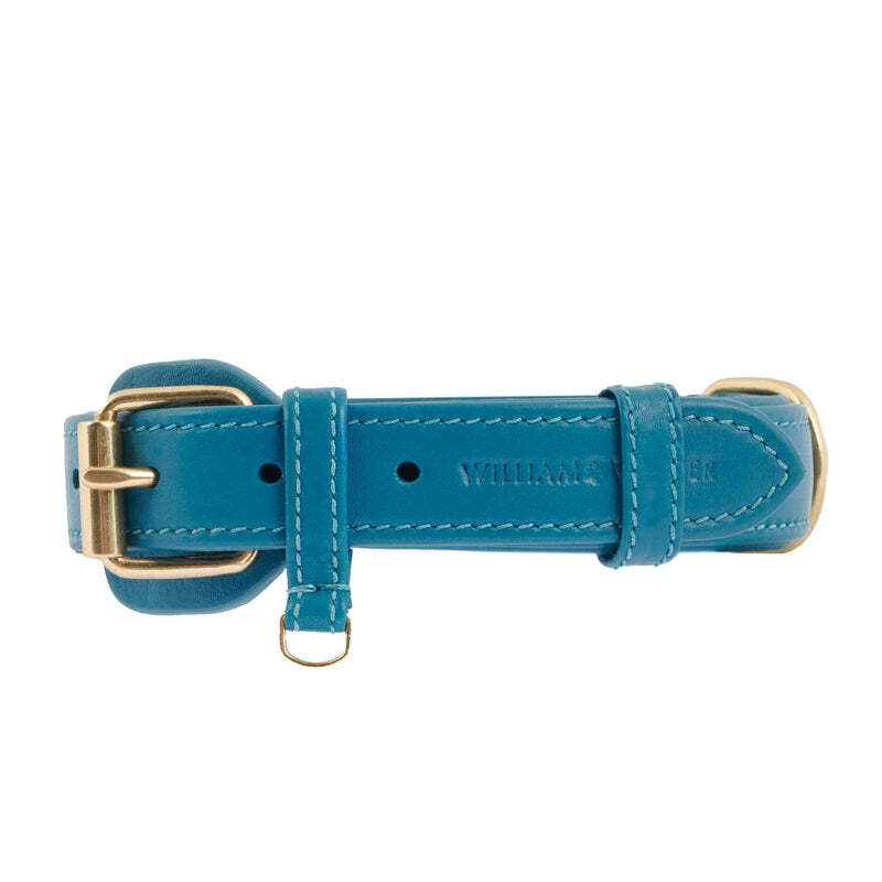 William Walker Hundehalsbänder William Walker Hundehalsband Plain Azure XL
