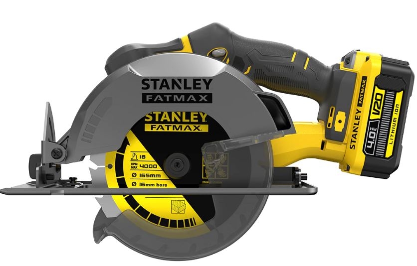 Stanley SFMCS500M2K FATMAX® V20 akkus körfűrész 165 mm 18 V 4.0 Ah Li-ion