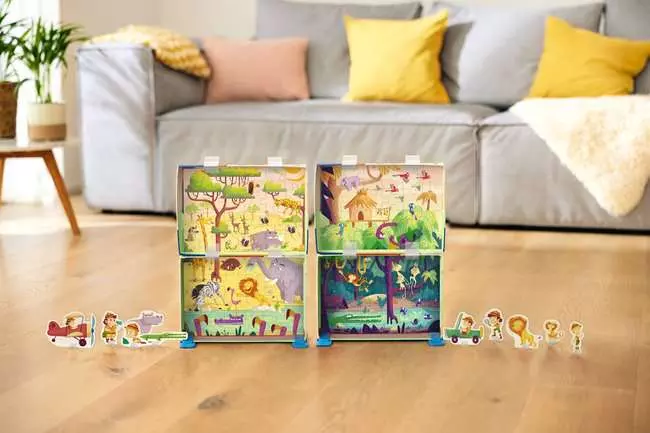 Kinderpuzzle ab 4 Jahren - Safari-Zeit - 24 Teile
