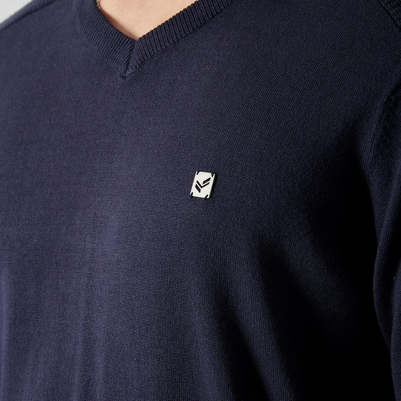 MAZAR  Pull bleu homme