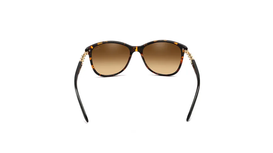 Caresse Brillenmode Sonnenbrille Kombi demibraun