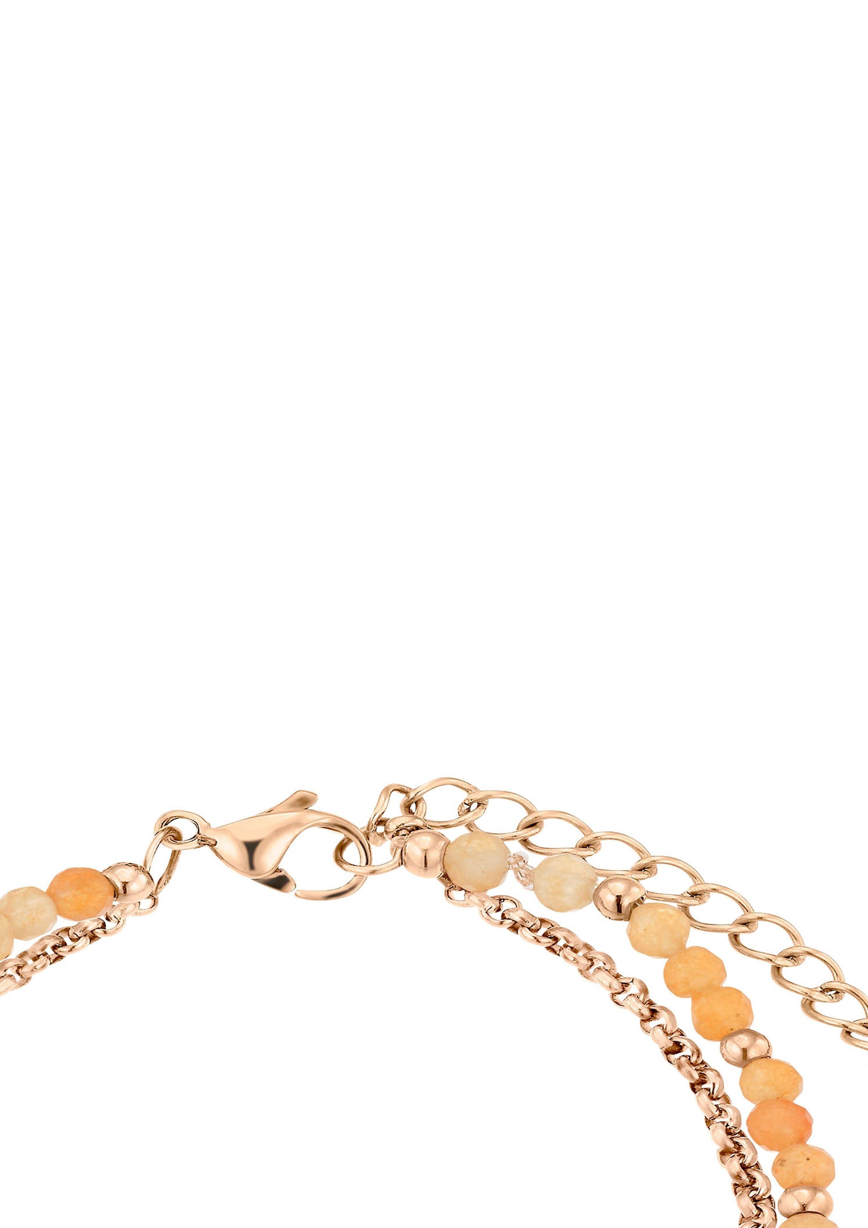 Rosé-Armband mit Schmuckperlen  6009624-42B0